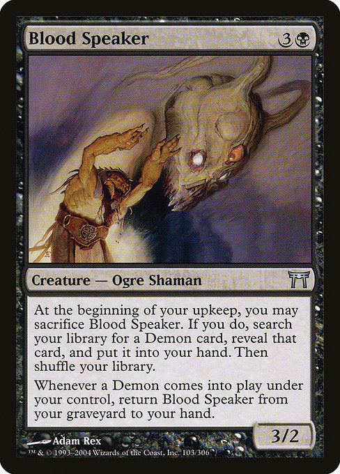 Blood Speaker (103) (Foil) - Champions of Kamigawa - Game On