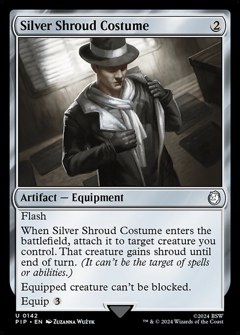 Silver Shroud Costume (142) - Fallout - Game On