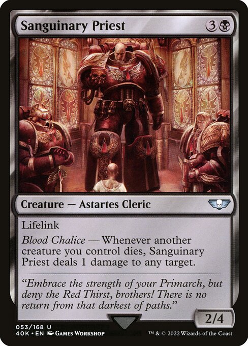 Sanguinary Priest (53) - Warhammer 40,000 Commander - Game On