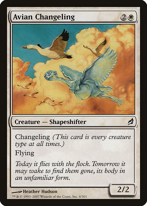 Avian Changeling (4) - Lorwyn - Game On