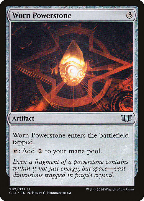Worn Powerstone (282) - Commander 2014 - Game On