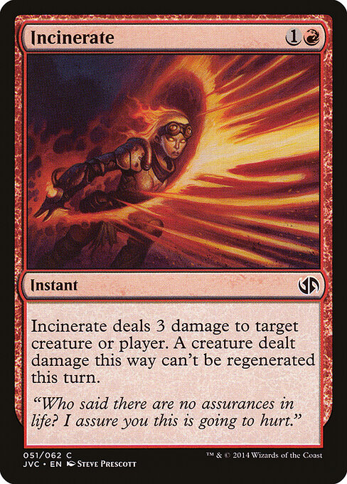 Incinerate (51) - Duel Decks Anthology: Jace vs. Chandra - Game On