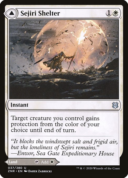 Sejiri Shelter // Sejiri Glacier (37) - Zendikar Rising - Game On