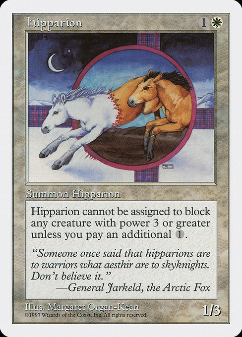 Hipparion (34) - Fifth Edition - Game On