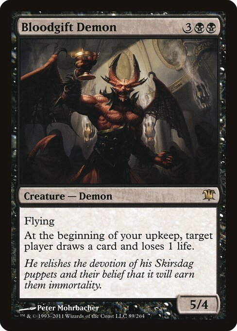 Bloodgift Demon (89) (Foil) - Innistrad - Game On