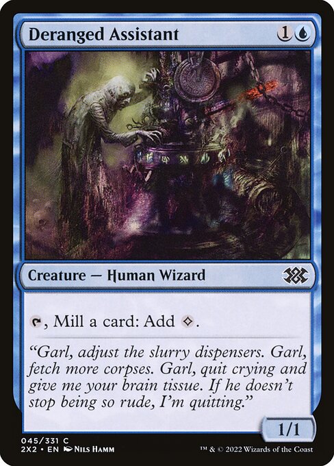 Deranged Assistant (45) (Foil) - Double Masters 2022 - Game On