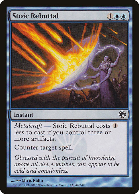 Stoic Rebuttal (46) - Scars of Mirrodin - Game On