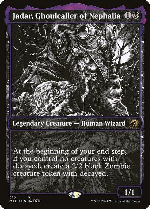 Jadar, Ghoulcaller of Nephalia (315) - SHOWCASE (Foil) - Innistrad: Midnight Hunt - Game On