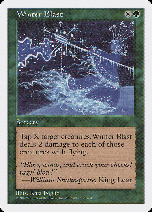 Winter Blast (343) - Fifth Edition - Game On