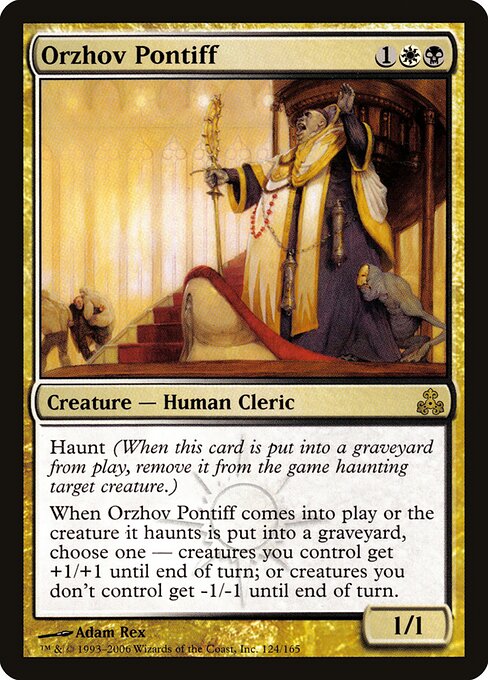 Orzhov Pontiff (124) - Guildpact - Game On