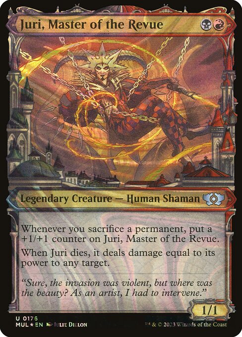 Juri, Master of the Revue (176) - SHOWCASE (Foil) - Multiverse Legends - Game On