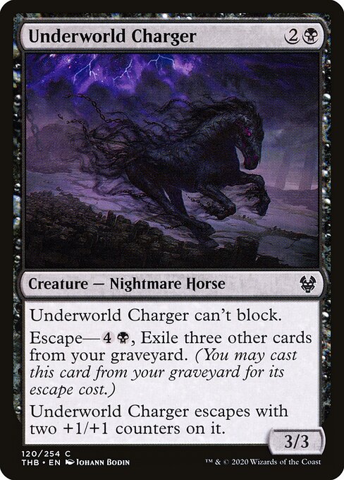Underworld Charger (120) (Foil) - Theros Beyond Death - Game On