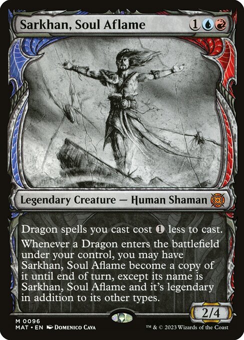 Sarkhan, Soul Aflame (96) - SHOWCASE - March of the Machine: The Aftermath - Game On