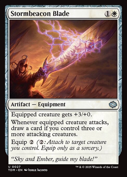 Stormbeacon Blade (27) (Foil) - Tarkir: Dragonstorm - Game On