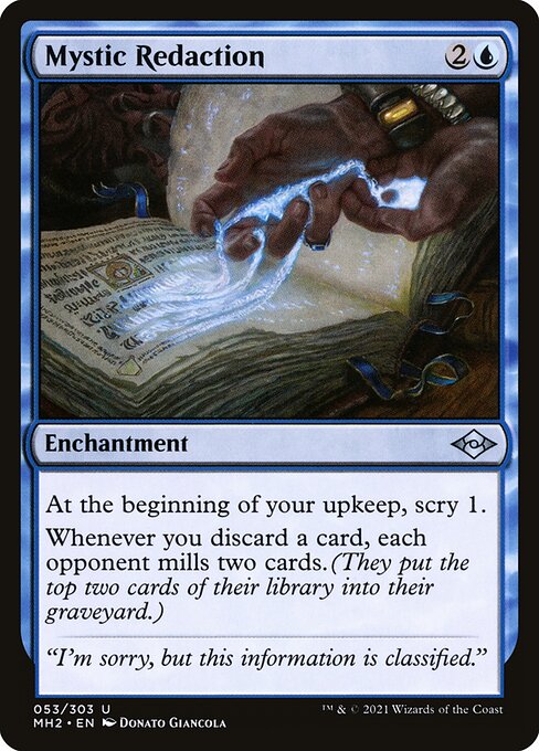 Mystic Redaction (53) - Modern Horizons 2 - Game On
