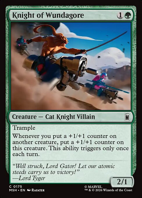 Knight of Wundagore (175) (Foil) - Marvel Super Heroes - Game On
