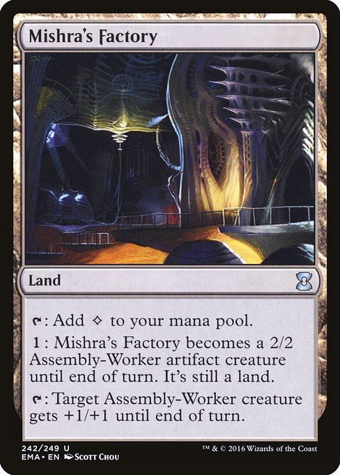 Mishra's Factory (242) (Foil) - Eternal Masters - Game On