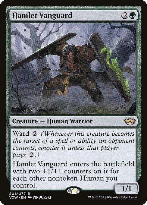 Hamlet Vanguard (201) (Foil) - Innistrad: Crimson Vow - Game On