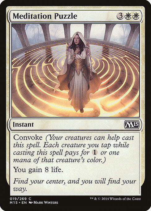 Meditation Puzzle (19) (Foil) - Magic 2015 - Game On