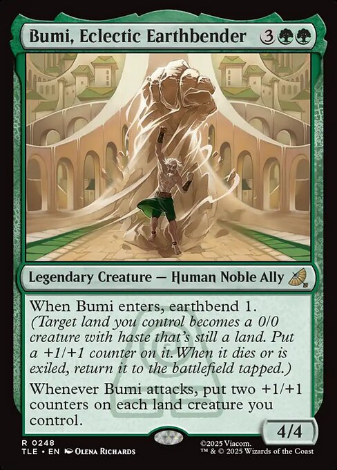 Bumi, Eclectic Earthbender (248) (Foil) - Avatar: The Last Airbender Eternal - Game On