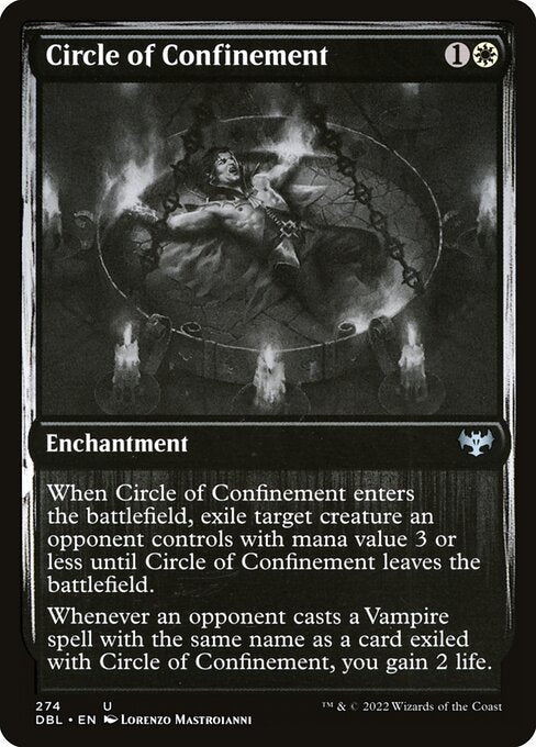Circle of Confinement (274) (Foil) - Innistrad: Double Feature - Game On