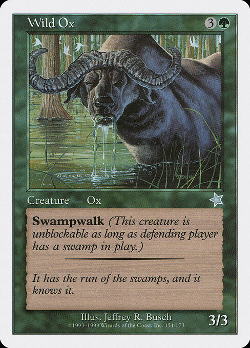 Wild Ox (151) - Starter 1999 - Game On