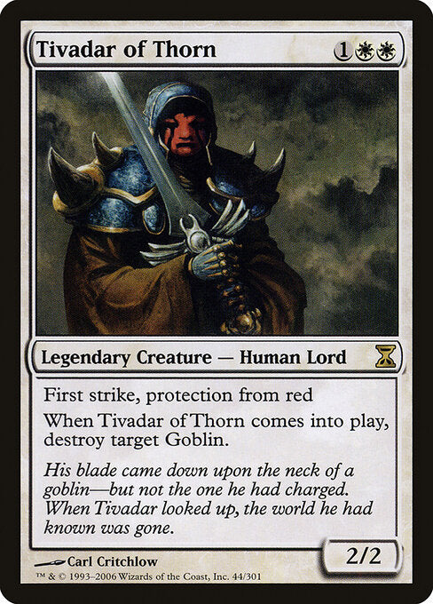 Tivadar of Thorn (44) - Time Spiral - Game On