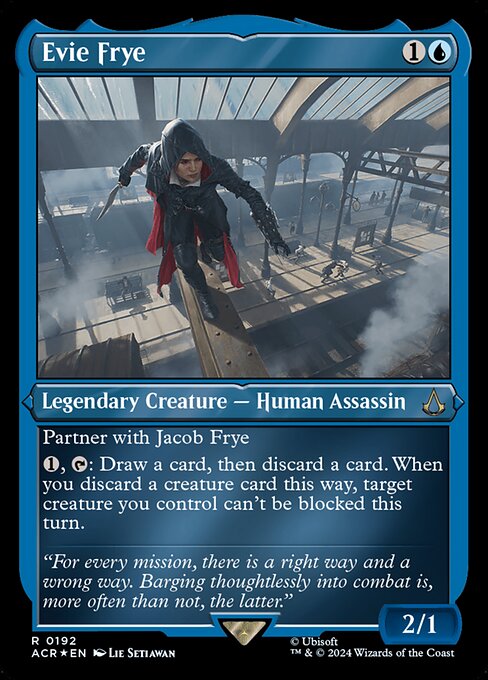 Evie Frye (192) (Etched) - Assassin's Creed - Game On