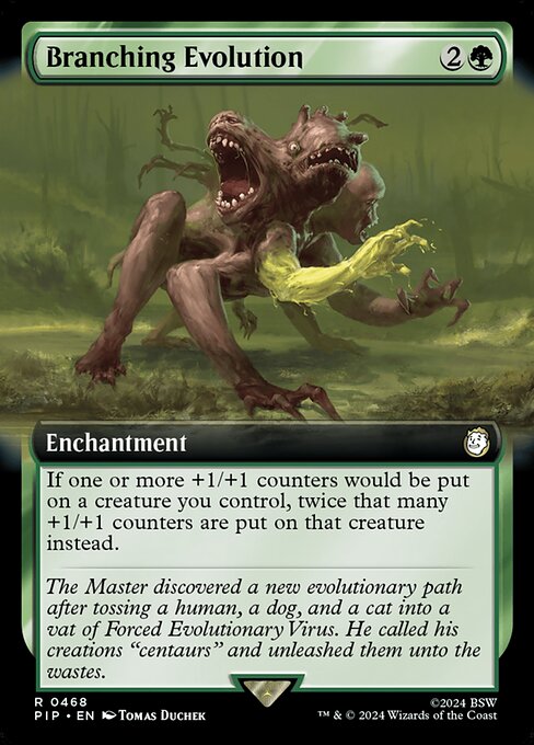 Branching Evolution (468) - EXTENDED ART (Foil) - Fallout - Game On