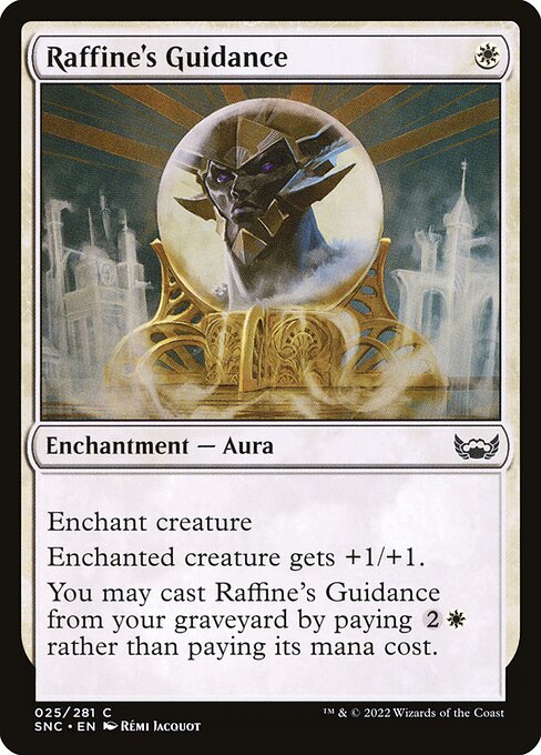 Raffine's Guidance (25) (Foil) - Streets of New Capenna - Game On