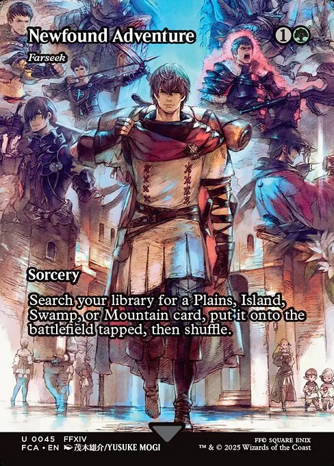 Farseek (45) - BORDERLESS - FULL ART - Final Fantasy: Through the Ages - Game On