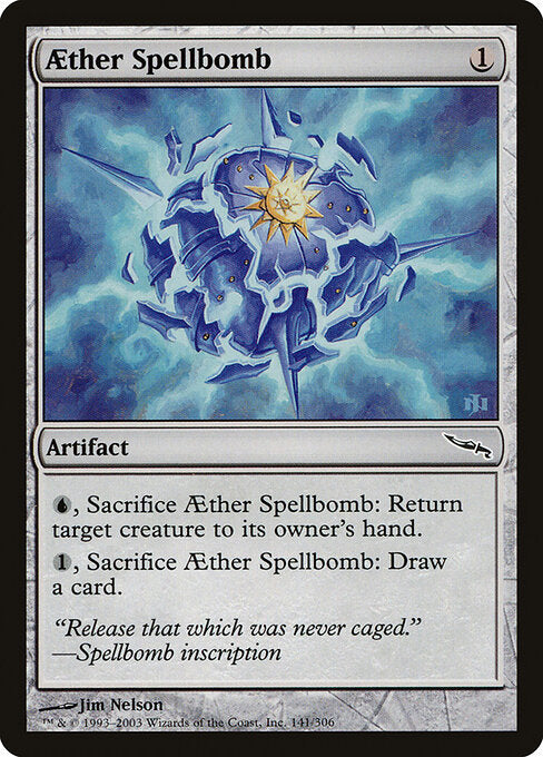 Aether Spellbomb (141) - Mirrodin - Game On