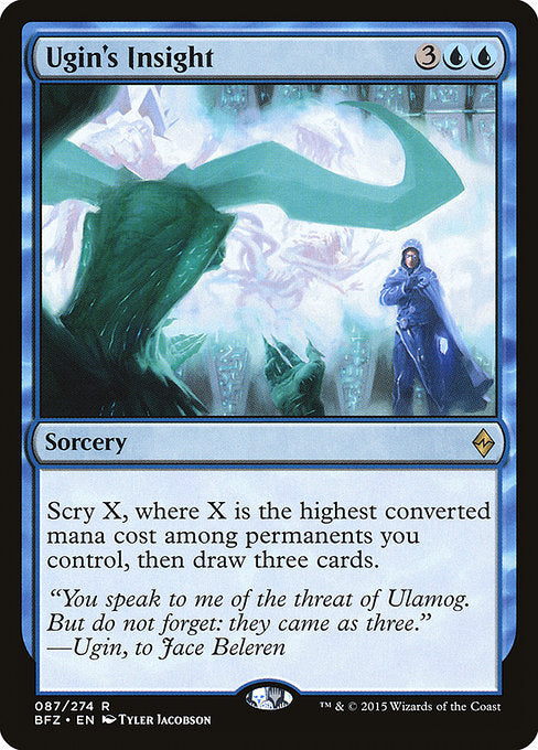 Ugin's Insight (87) - Battle for Zendikar - Game On