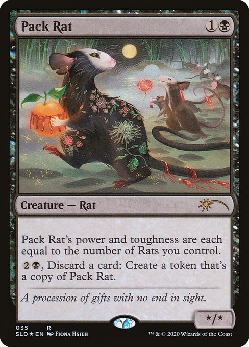 Pack Rat (35) (Foil) - Secret Lair Drop - Game On