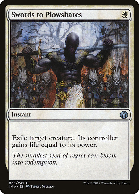 Swords to Plowshares (36) (Foil) - Iconic Masters - Game On
