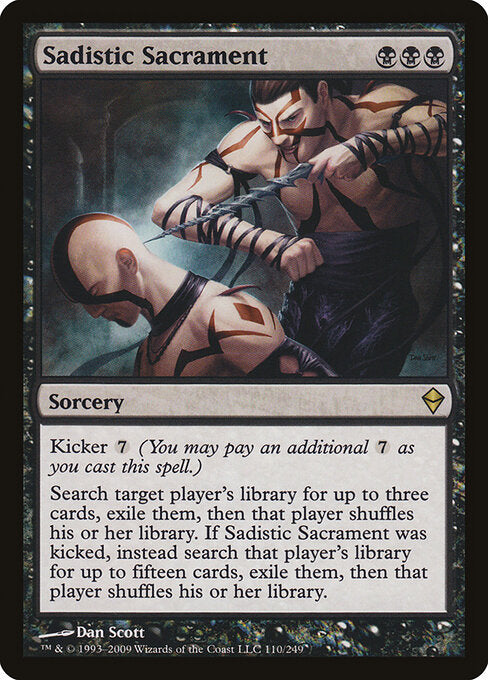 Sadistic Sacrament (110) - Zendikar - Game On