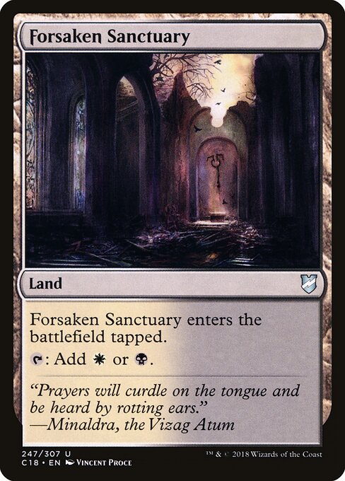 Forsaken Sanctuary (247) - Commander 2018 - Game On