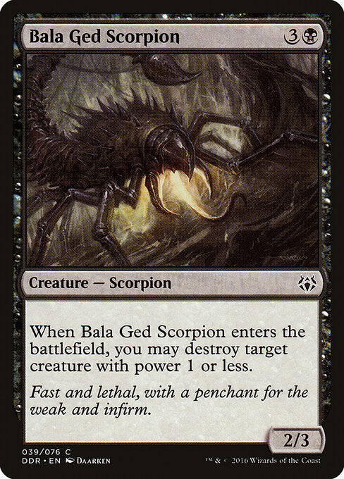 Bala Ged Scorpion (39) - Duel Decks: Nissa vs. Ob Nixilis - Game On