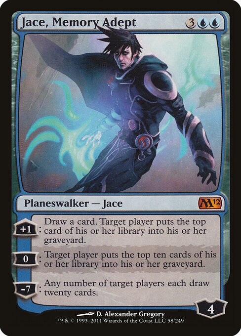 Jace, Memory Adept (58) - Magic 2012 - Game On