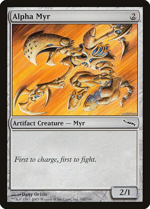 Alpha Myr (142) - Mirrodin - Game On