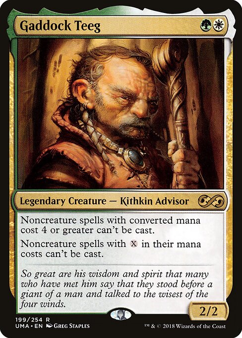 Gaddock Teeg (199) (Foil) - Ultimate Masters - Game On