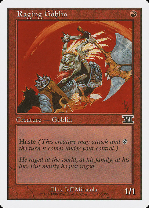 Raging Goblin (200) - Classic Sixth Edition - Game On