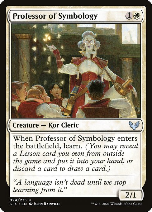 Professor of Symbology (24) (Foil) - Strixhaven: School of Mages - Game On