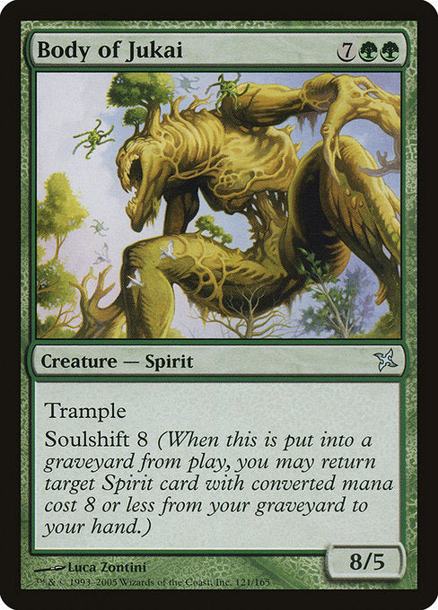 Body of Jukai (121) (Foil) - Betrayers of Kamigawa - Game On