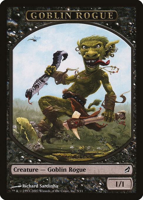 Goblin Rogue (5) - FULL ART - Lorwyn Tokens - Game On