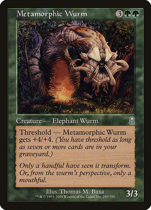 Metamorphic Wurm (250) (Foil) - Odyssey - Game On