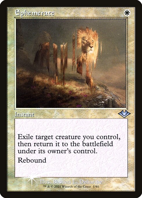 Ephemerate (1) (Etched) - Modern Horizons 1 Timeshifts - Game On