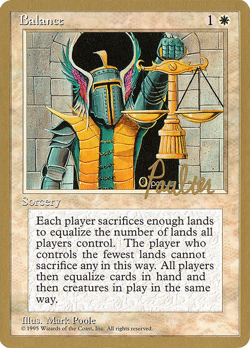 Balance (pp6) - Pro Tour Collector Set - Game On