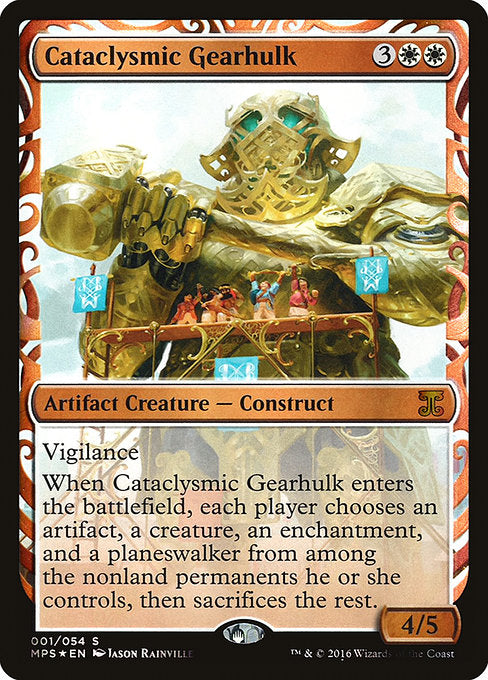 Cataclysmic Gearhulk (1) (Foil) - Kaladesh Inventions - Game On