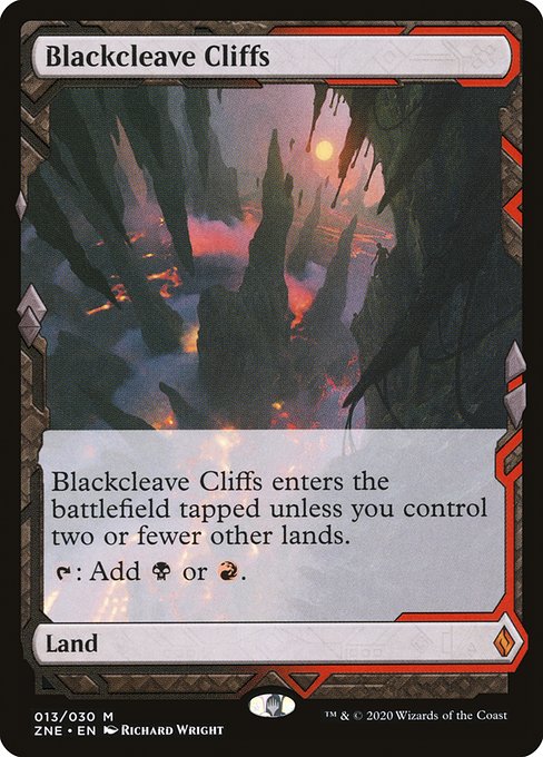Blackcleave Cliffs (13) (Foil) - Zendikar Rising Expeditions - Game On